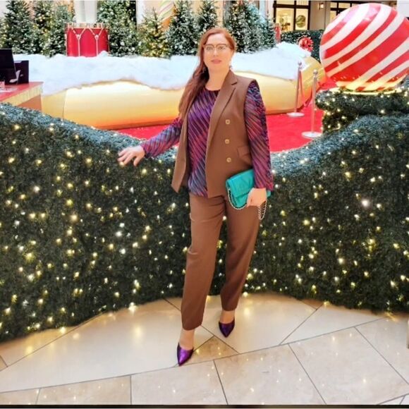 Mango suit linen blend - Picture 4 of 8